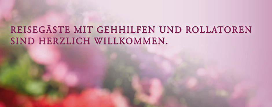 Tages- Mehrtagesfahrten ältere Menschen